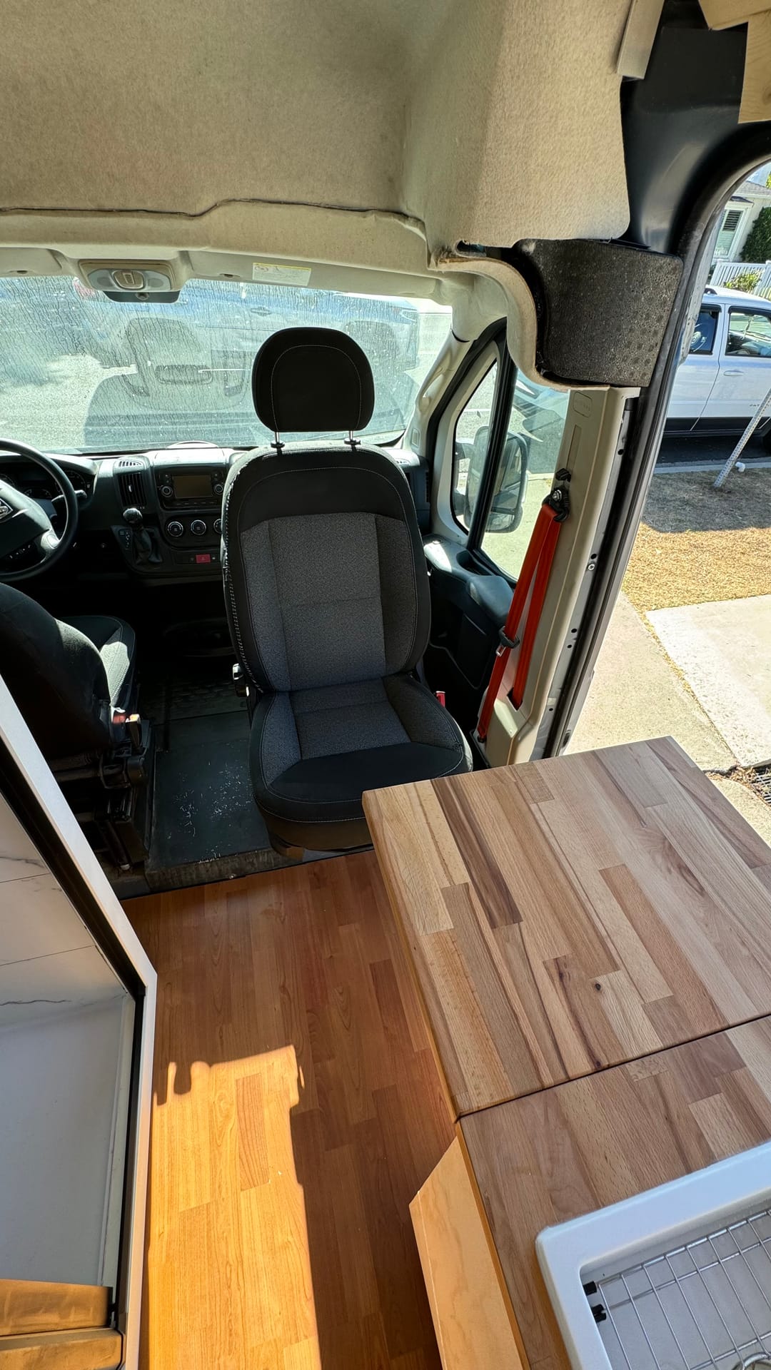 Daybreak ProMaster — interior detail